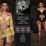 Top,Shorts, Panties, Boots Скидка 30%