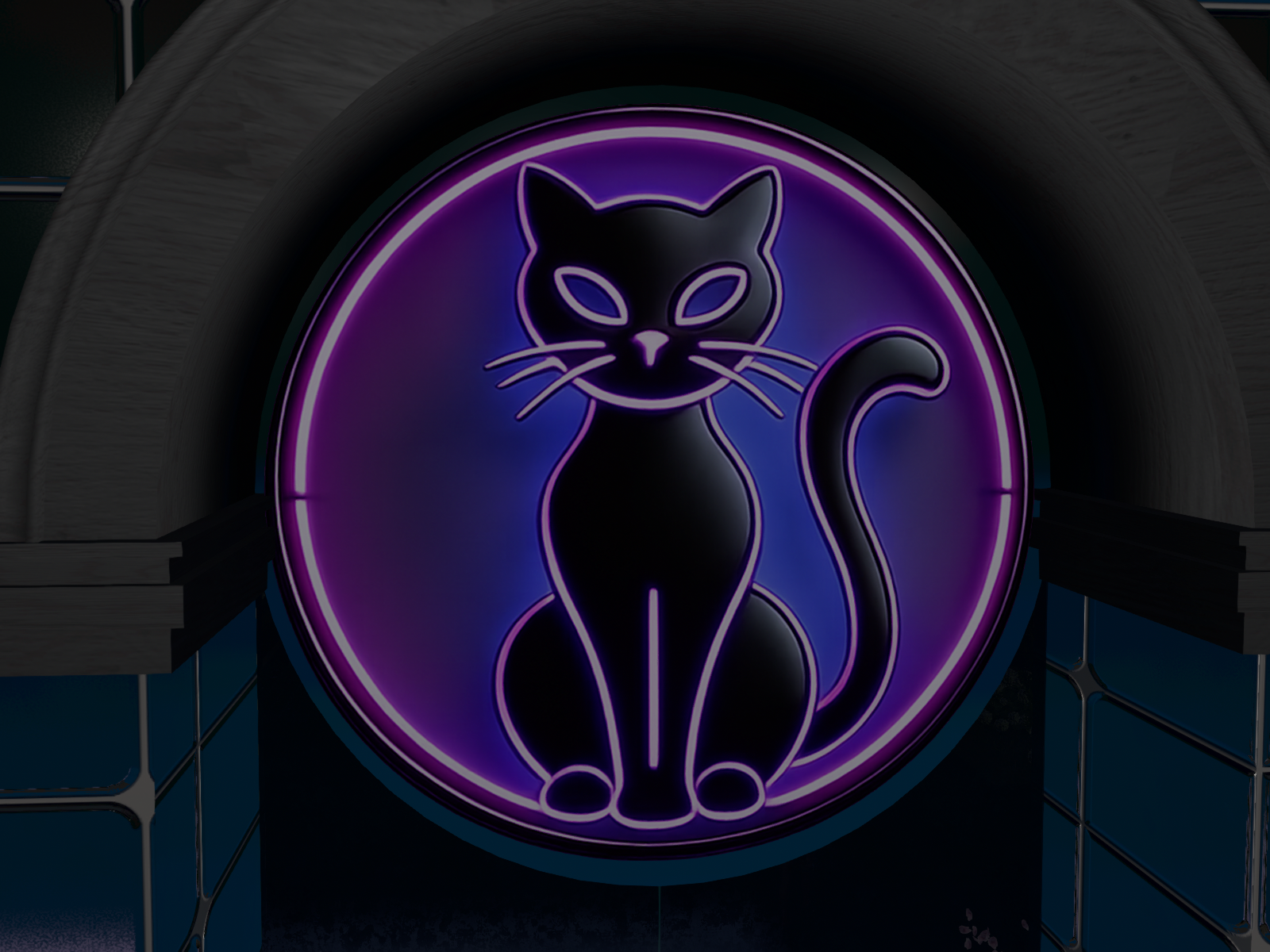 Dance Club Black Cat